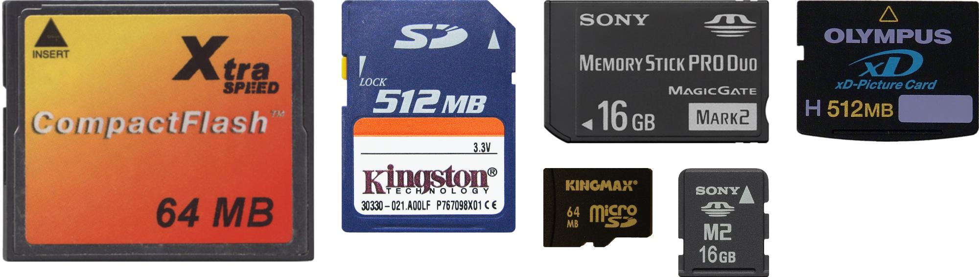 1994 - Compact Flash made flash data storage possible.