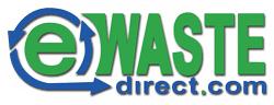 Showing the ewastedirect.com logo.