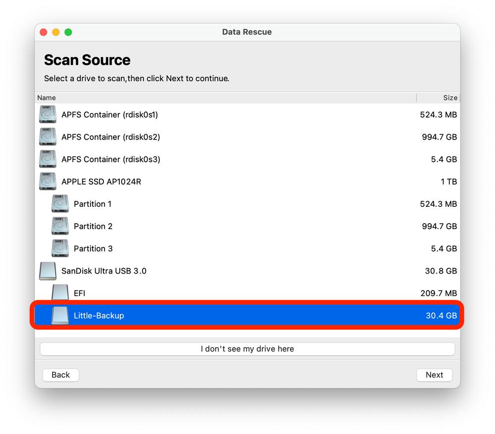 Recover deleted files on Mac